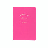 Carnet inspiration rose fushia