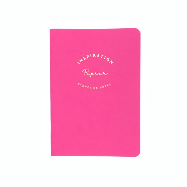 Carnet inspiration rose fushia