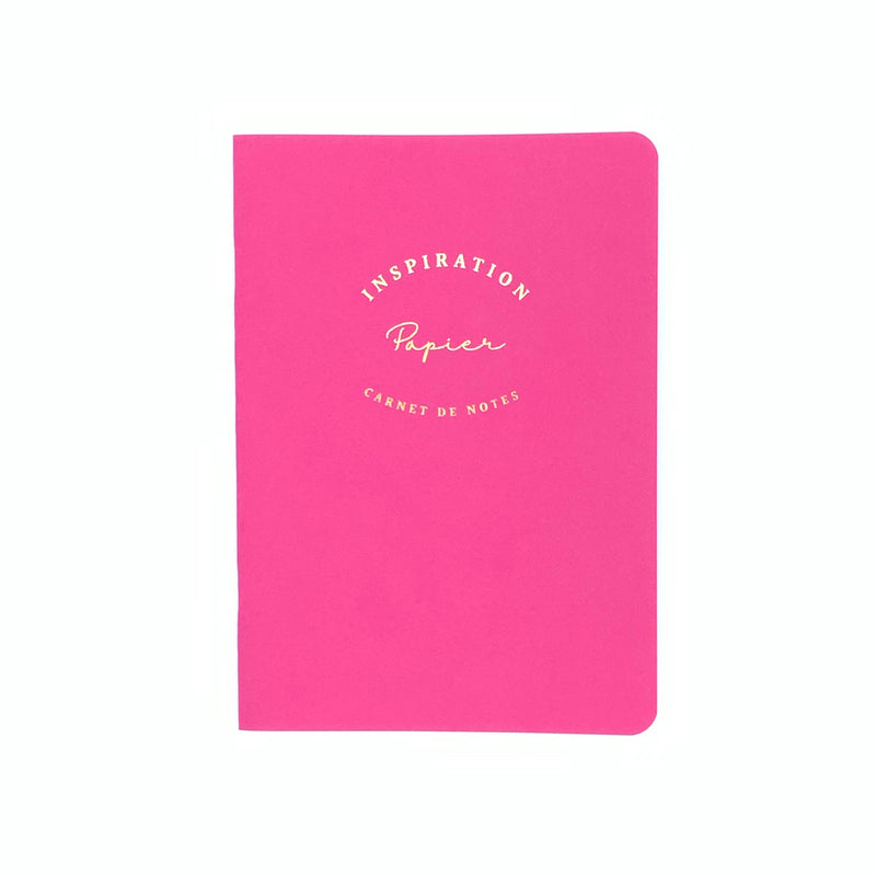 Carnet inspiration rose fushia