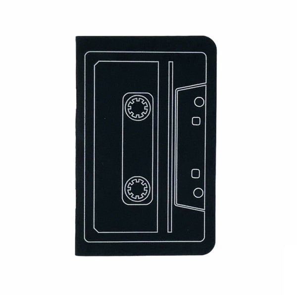 carnet design cassette années 80