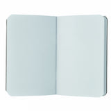 carnet ouvert avec des pages blanches