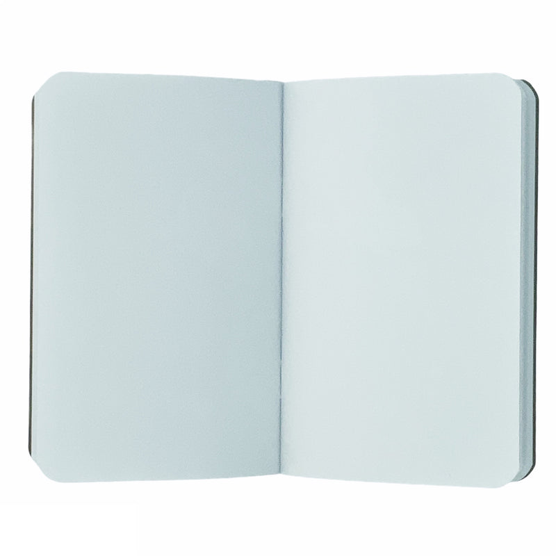 carnet ouvert avec des pages blanches